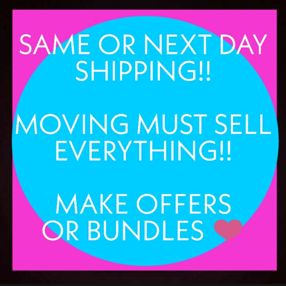 Fast shipper! Moving!